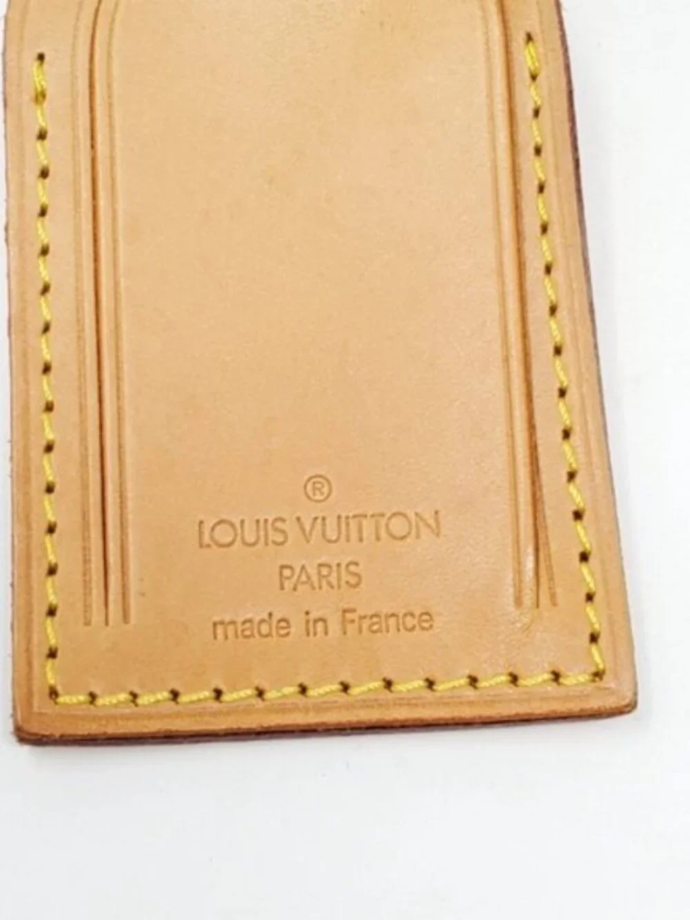 Authentic Louis Vuitton Luggage Tag / Nametag / Travel Tag 122425 - Picture 5 of 5